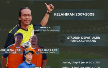 Askot PSSI Pangkalpinang Buka Seleksi Terbuka Pemain untuk Porprov 2026