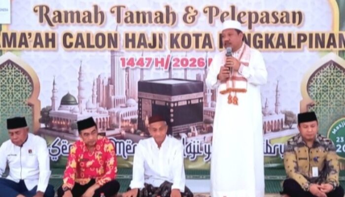 293 Calon Jemaah Haji Pangkalpinang Ikuti Silaturahmi Jelang Keberangkatan
