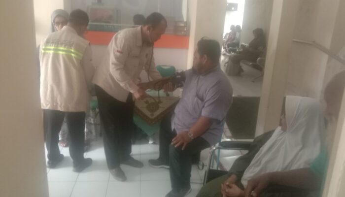 Vaksinasi Calon Jemaah Haji 2026 di Puskesmas Sembung Diikuti 63 Peserta