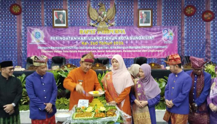 DPRD Bangka Gelar Paripurna HUT Sungailiat ke-260, Dorong Pembangunan Berkelanjutan