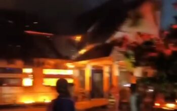 Kantor Dishub Babel Terbakar, Polisi Selidiki Dugaan Unsur Kesengajaan