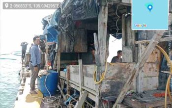 Polres Bangka Barat Tertibkan Tambang Ilegal, 6 Ponton dan 19 Pekerja Diamankan